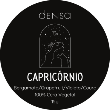 Mini Vela Aromática Signo Capricórnio Latinha 20g