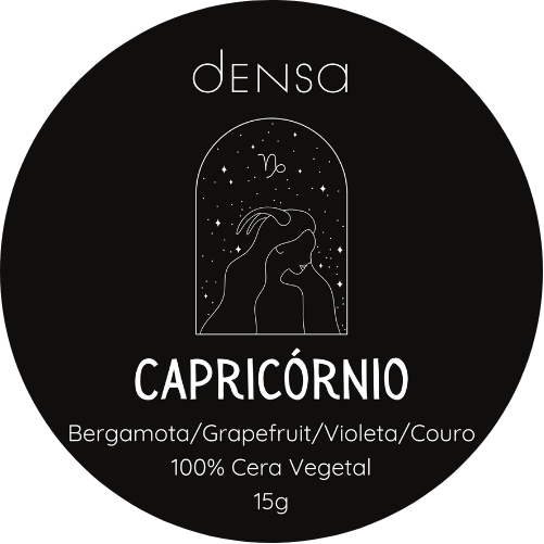 Mini Vela Aromática Signo Capricórnio Latinha 20g