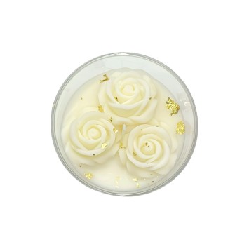 Vela Aromática Perfumada Kaori Rose